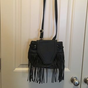 Fringe purse